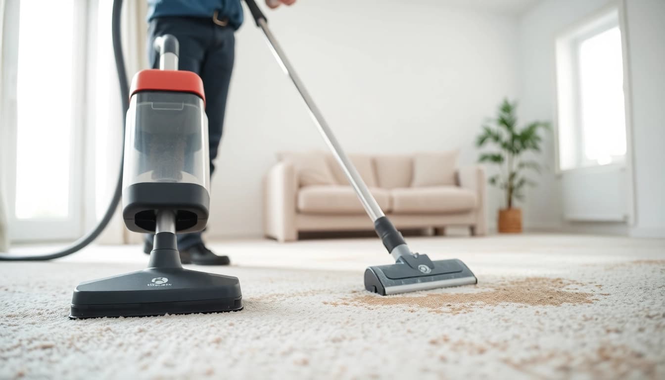 Transform your space with carpet cleaning services in Glasgow showcasing professional techniques and modern equipment.