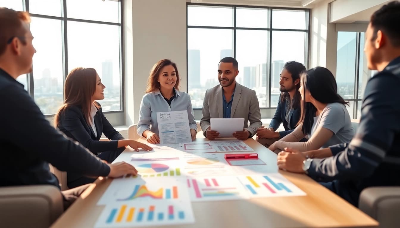 How to find my perfect career with a professional coach in a bright and engaging office setting