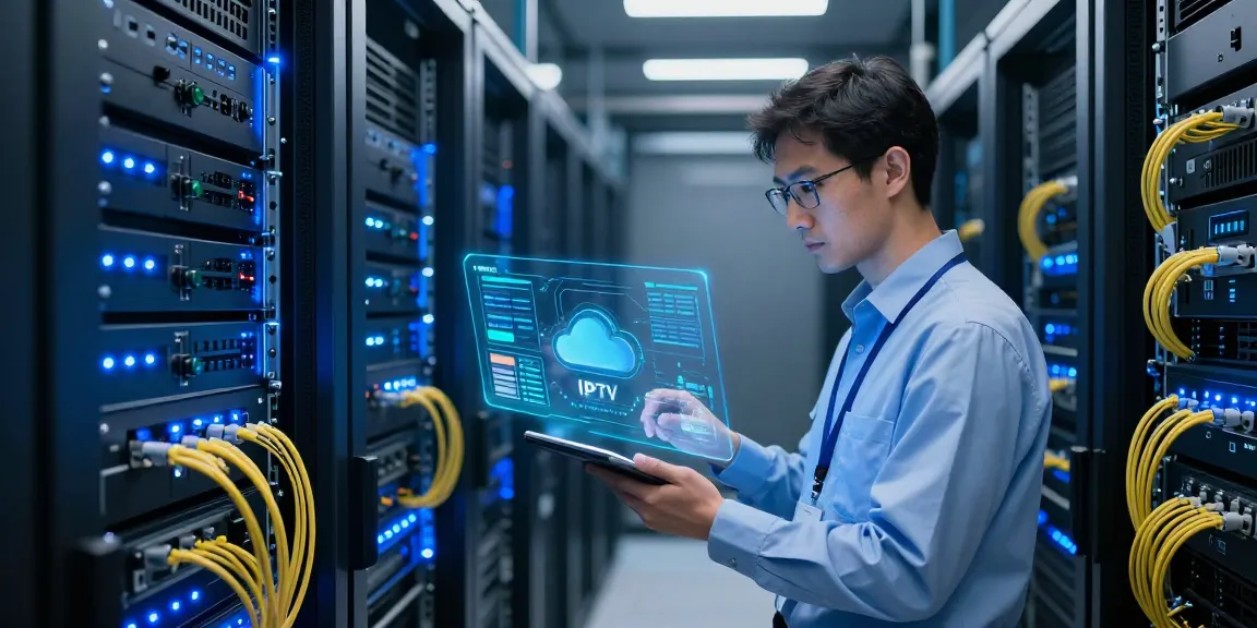IPTV reseller dashboard on a modern cloud computing platform for efficient digital streaming management.