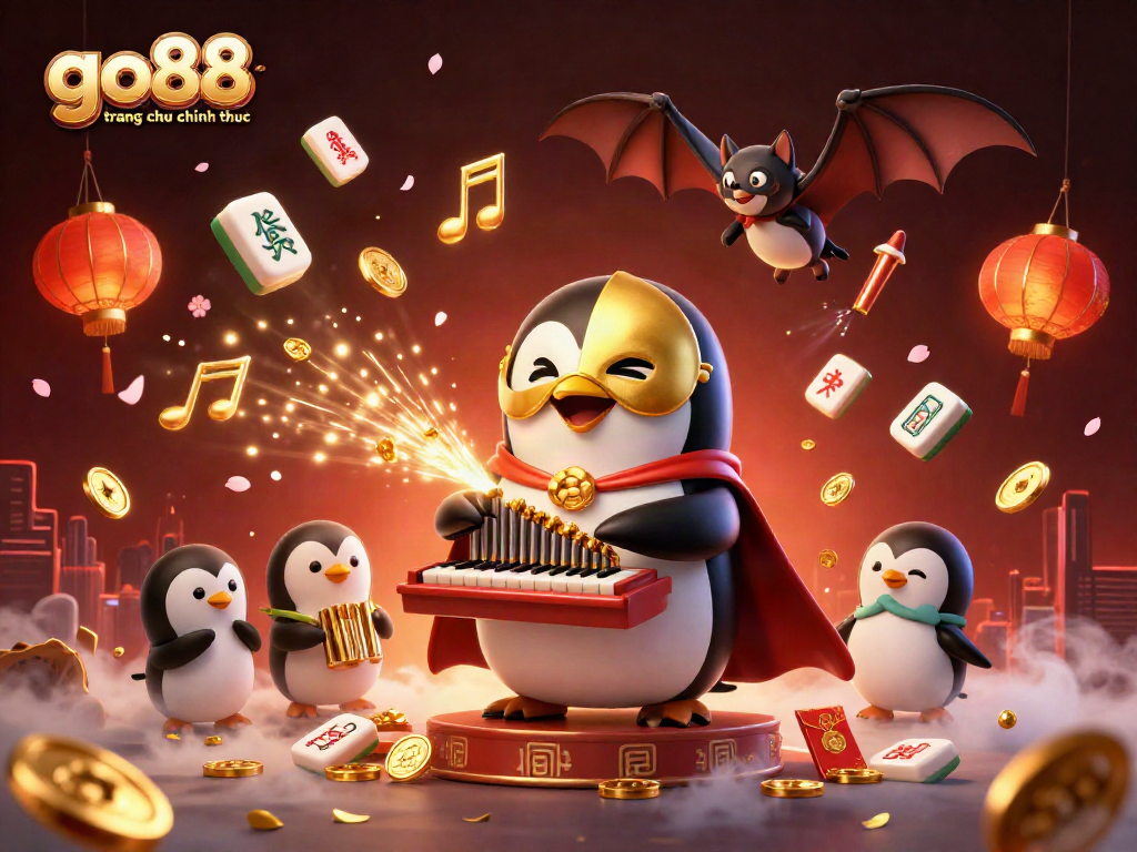 Experience excitement at go88 trang chu chinh thuc with a vibrant 3D casino-themed illustration.