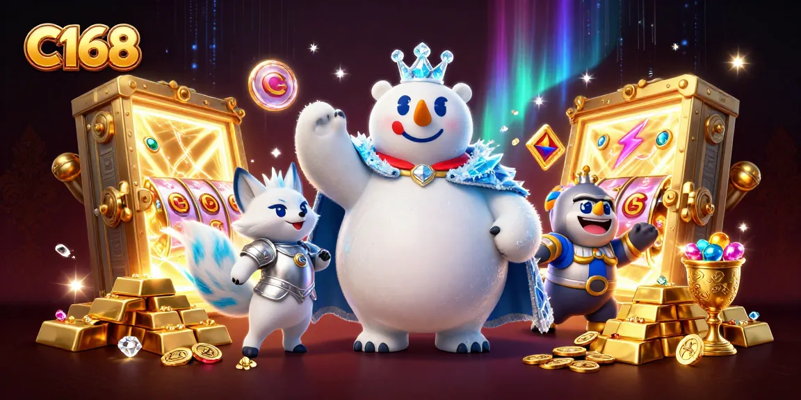 C168 attracts players with its vibrant and engaging gaming experience, featuring exciting jackpot scenes.