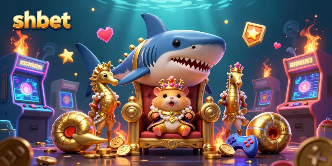 Enjoy diverse gaming experiences at shbet with our vibrant casino-themed illustration.